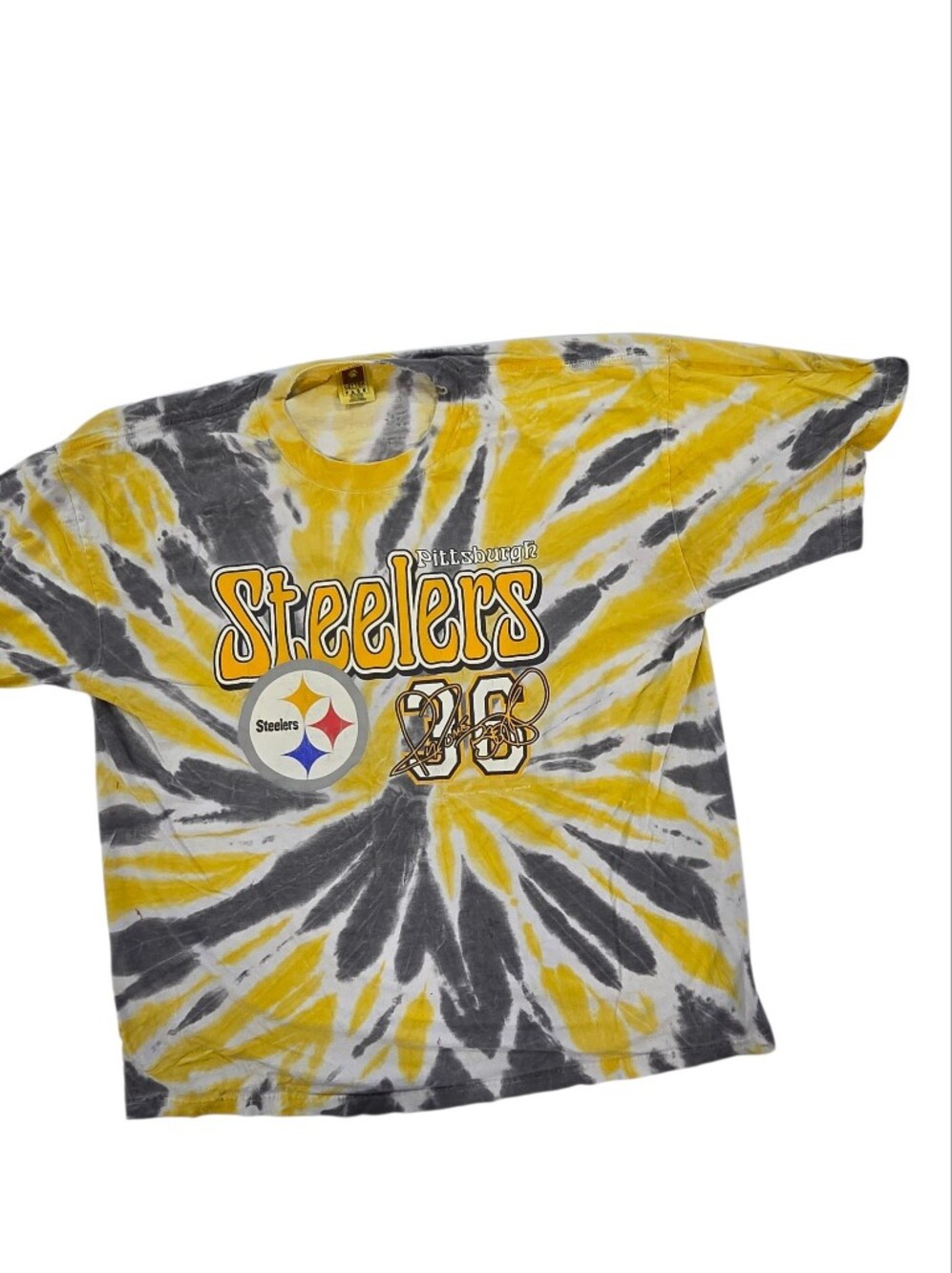 Vintage Pittsburgh Steelers Jerome Bettis tie-dye shirt Xxl